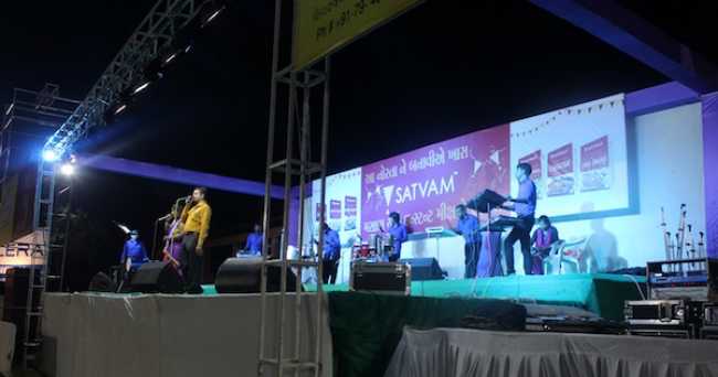 P Audio, Dynatech and JTS power Navratri 2015