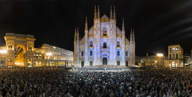 Outline spreads the message far and wide in Milan