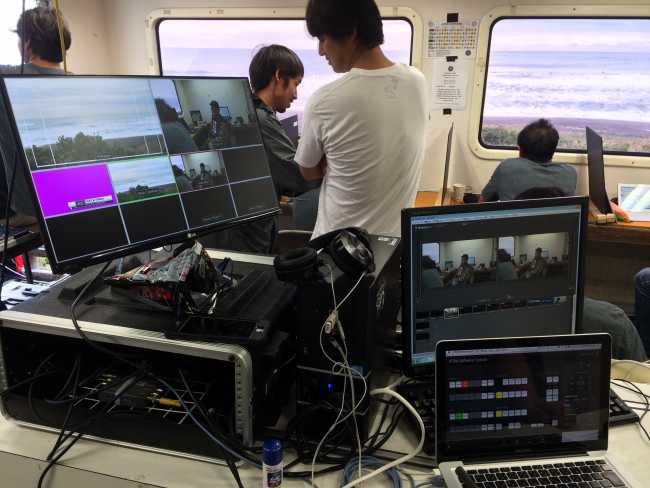 WSL Japan streams in HD with Blackmagic