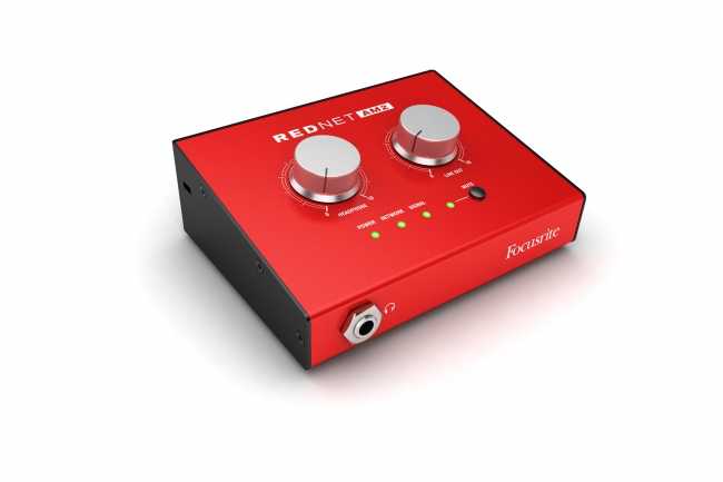 Focusrite offers stereo monitoring via Dante