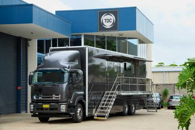 TDC takes to the road with first OB