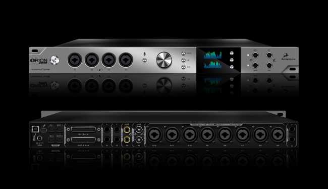 Antelope adds Thunderbolt to Orion Studio