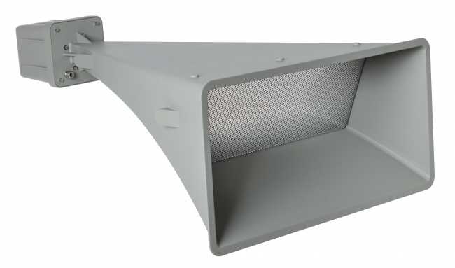 IC Audio horn designed for tunnels