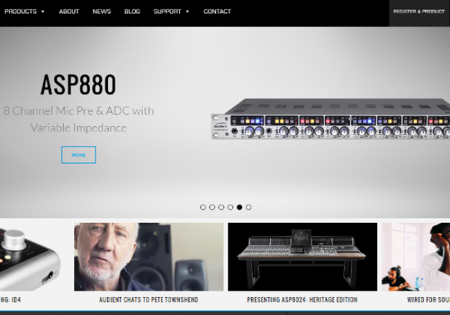 Audient launches new responsive website