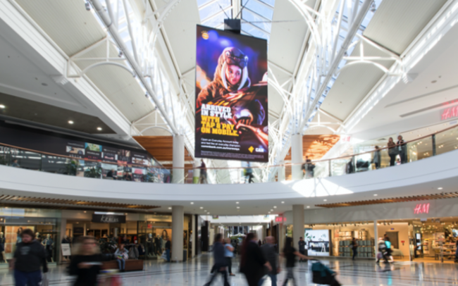 Rotating LED solution comes to Charlestown Square shopping centre