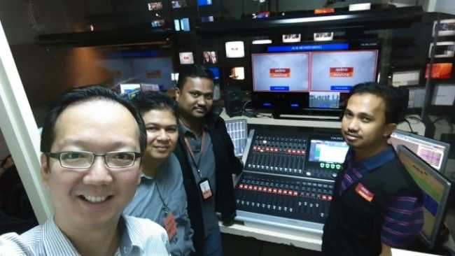 Calrec celebrates first Malaysian sale