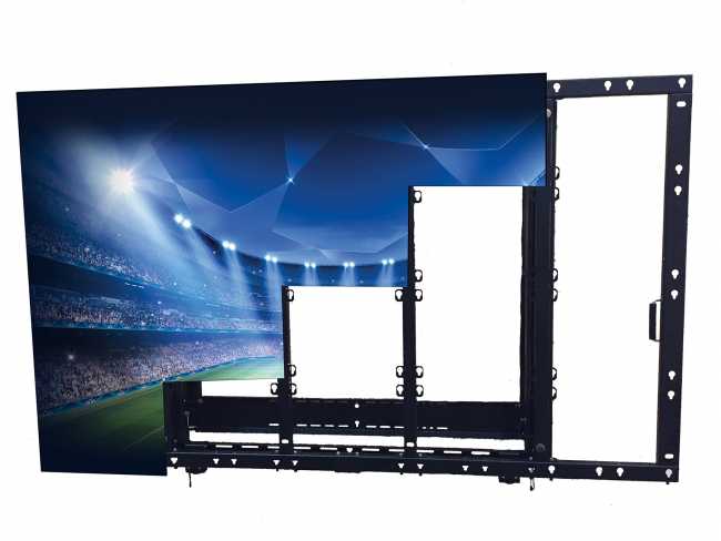 Peerless-AV goes universal with LED wall mounting system