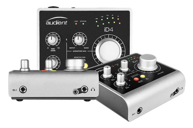 Mixing console technology in a compact audio interface