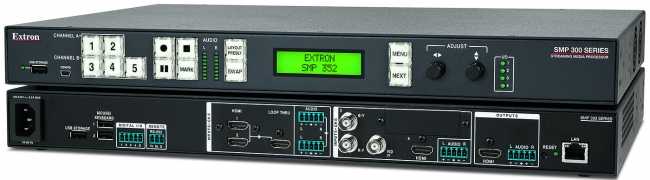 Additions throughout the signal chain from Extron