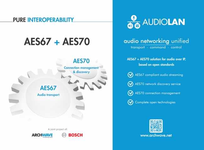 AudioLan2.0 blends AES67 and AES70 into single solution
