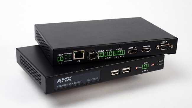 AMX brings 4K transmission to standard LAN networks