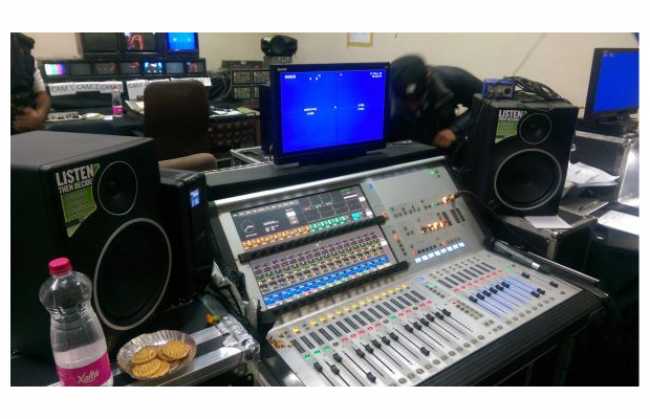 Mackie monitors the Voice of Punjab