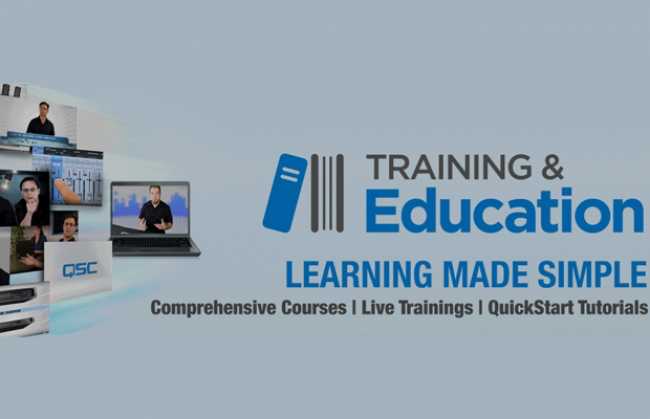 QSC delivers new online training platform