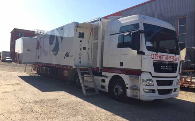 VSM installed in China’s first 4K OB van