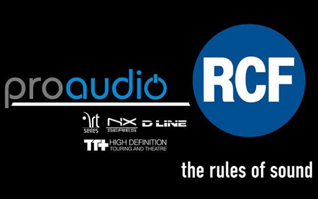 Proaudio becomes authorised RCF dealer