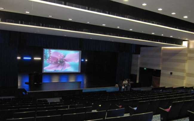 E&E installs audio for Temasek Polytechnic’s auditorium