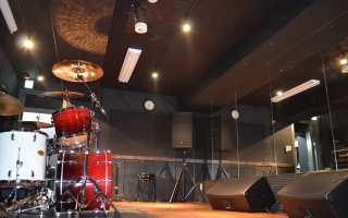 Black Hole studio equipped with Electro-Voice