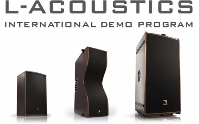 L-Acoustics launches international demo programme