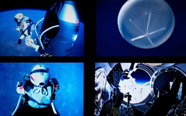 Riedel helps world witness Red Bull Stratos record-breaking space jump
