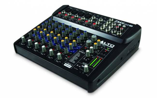 Alto releases ZMX122FX console with built in effects