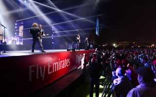 Eclipse supplies video and lighting for Dubai Jazz Festival