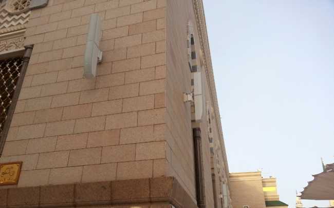 JBL covers Prophet’s Mosque piazza