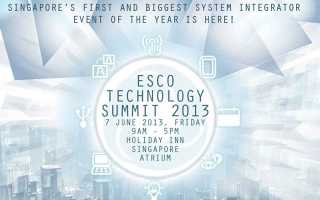 Esco organises Singapore’s first systems integrator conference 