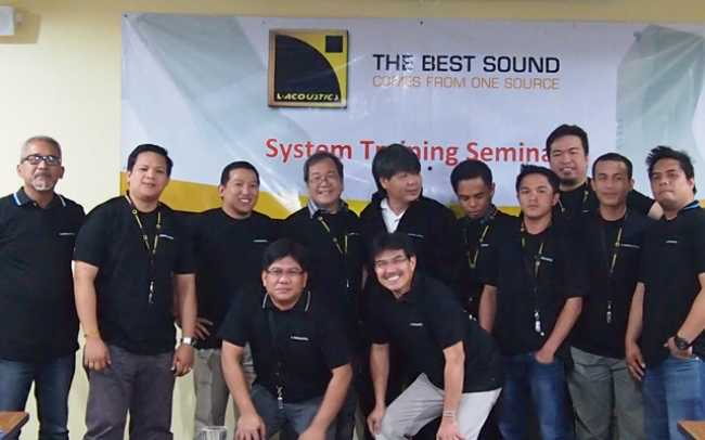 Sennheiser Asia collaborates with L-Acoustics for Philippines training