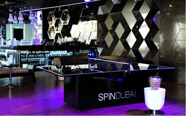 Spin Dubai mixes Harman with ping-pong
