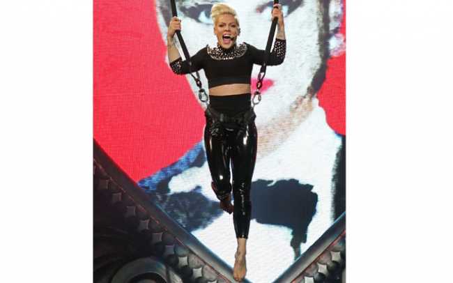 Sennheiser reaches new heights on P!nk’s world tour