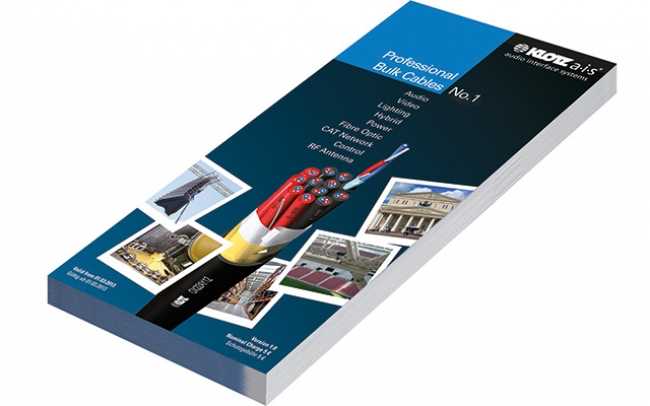 Klotz releases ProAVM catalogue 