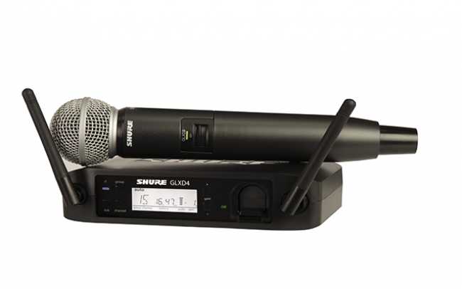 Shure debuts GLX-D with LINKFREQ plus Centraverse installation mics