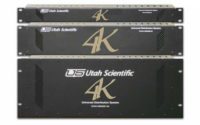 4K routing from Utah Scientific 