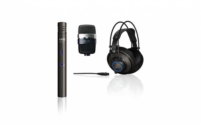 AKG celebrates 65th year with limited edition mics and headphones