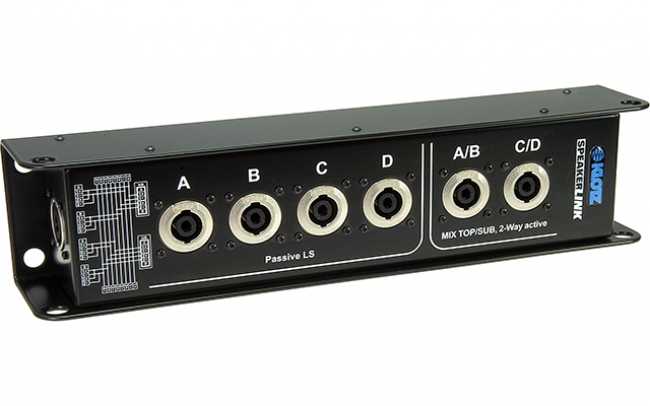 Simplified speaker cabling solution from Klotz