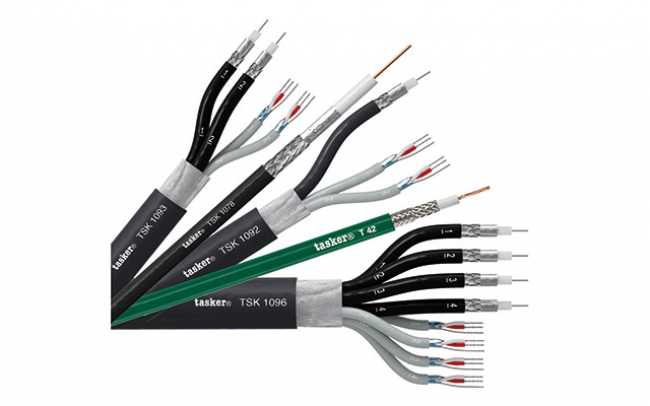 Tasker releases HDTV-SDI range of Komby and Coaxial cables