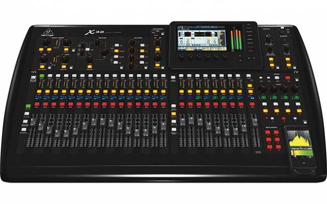Behringer redesigns XiControl iPad app for X32 console