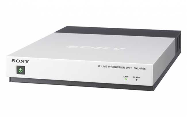 Multiple-camera productions over LAN with Sony