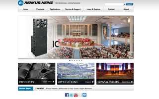 Renkus-Heinz launches new website