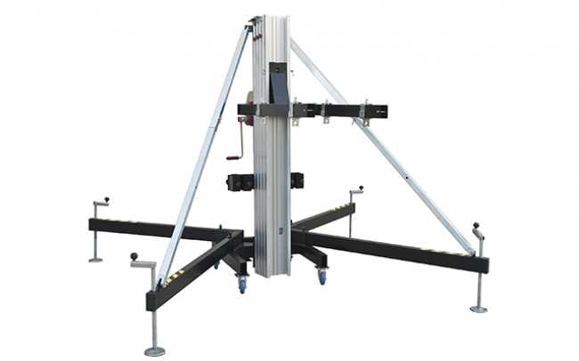 Work completes WT line array lifter series
