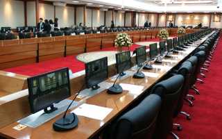 Confidea system installed at Thai Parliament