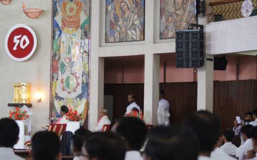 All-Harman solution solves acoustic problems at Dharmaram chapel
