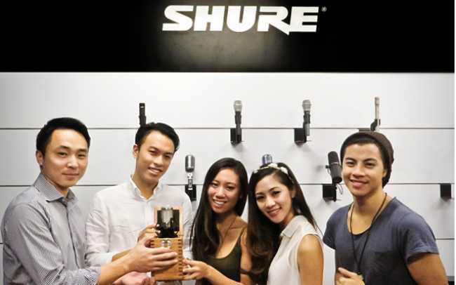 The Sam Willows join Shure Artist family