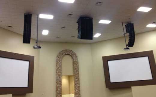 JBL VerTec arrays installed in Houston’s new Indian Pentecostal Church