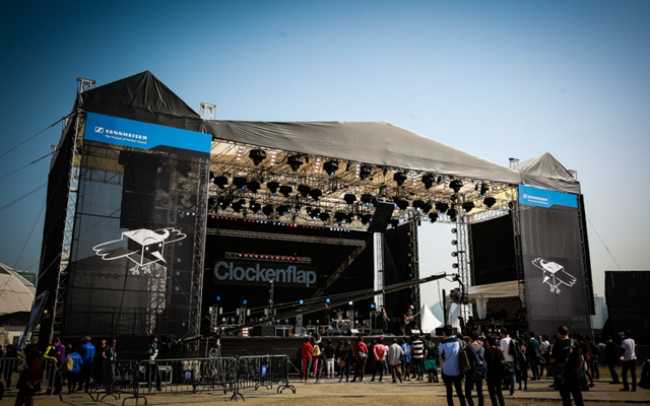 Sennheiser supports Clockenflap music festival