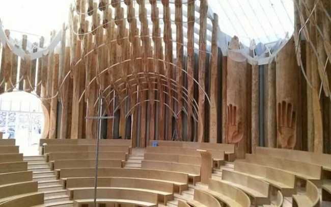 Korea’s Light of Life chapel maintains its beauty with K-Array