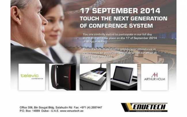 Venuetech to host conferencing seminar