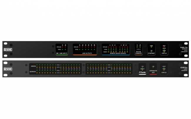 Improved options for Rane’s HAL including Dante expander