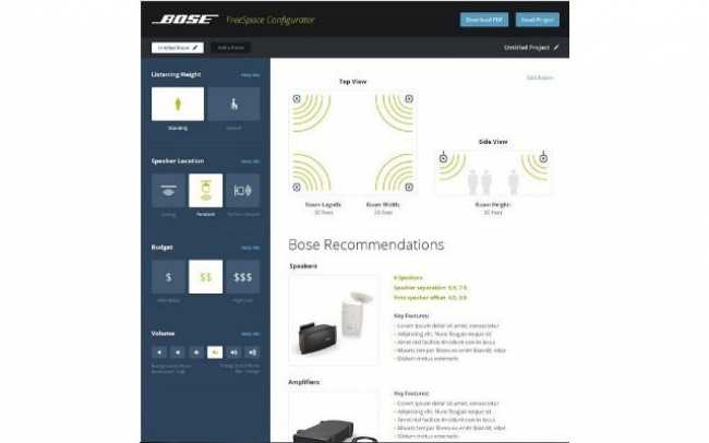 Bose world first at InfoComm MEA