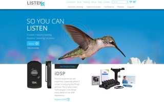 New brand identity for Listen Technologies 